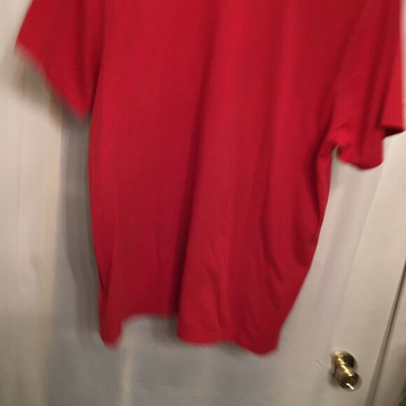 2015 AJC Peachtree Road Race Participant T Shirt  -Mizuno  Large Red - Picture 4 of 5